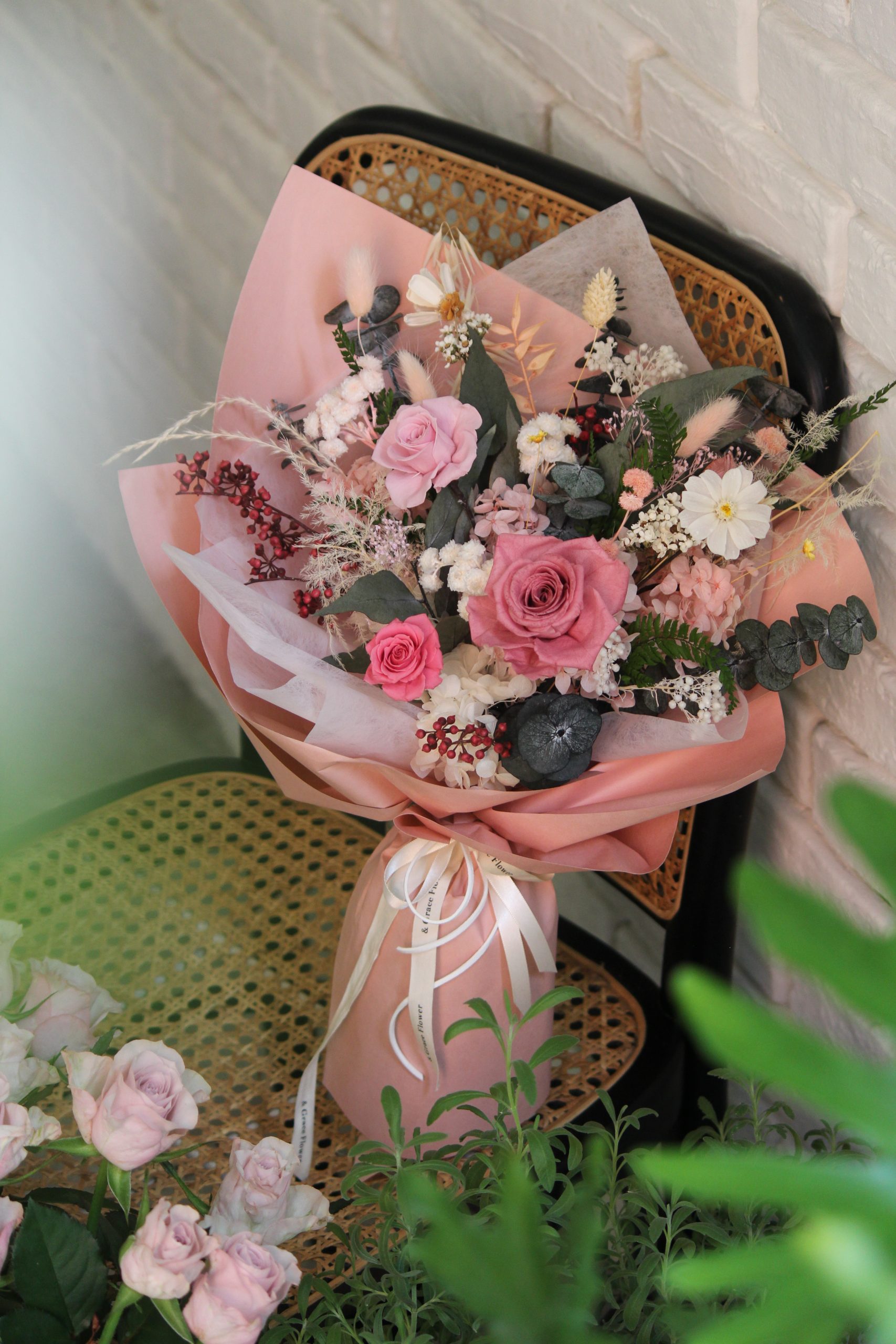 想見你永生花束