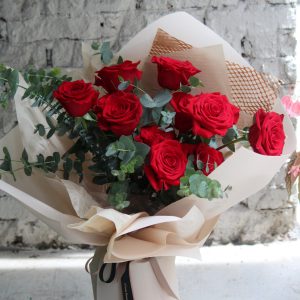 進口紅玫瑰鮮花束