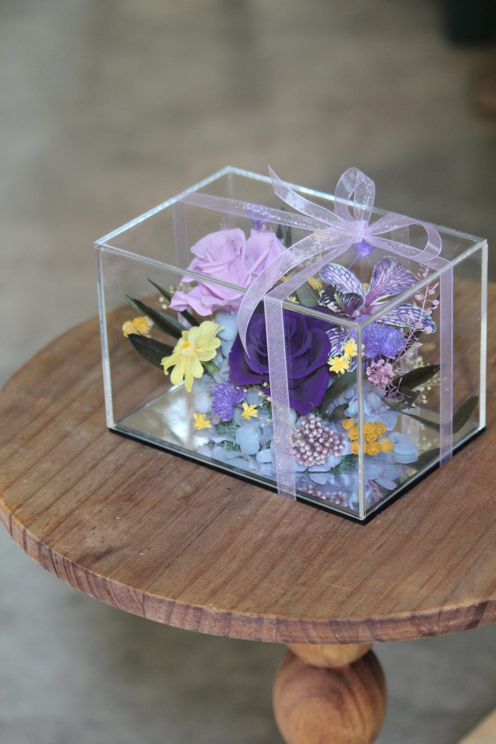 紫色壓克力珠寶盒:圖片 4