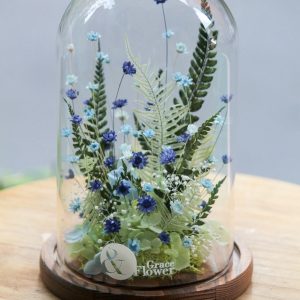 【夏天的味道】雛菊花園玻璃大花盅