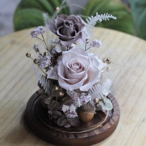 【想見妳】永生玫瑰花盅中型