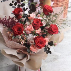 浪愛綻放｜玫瑰告白花束
