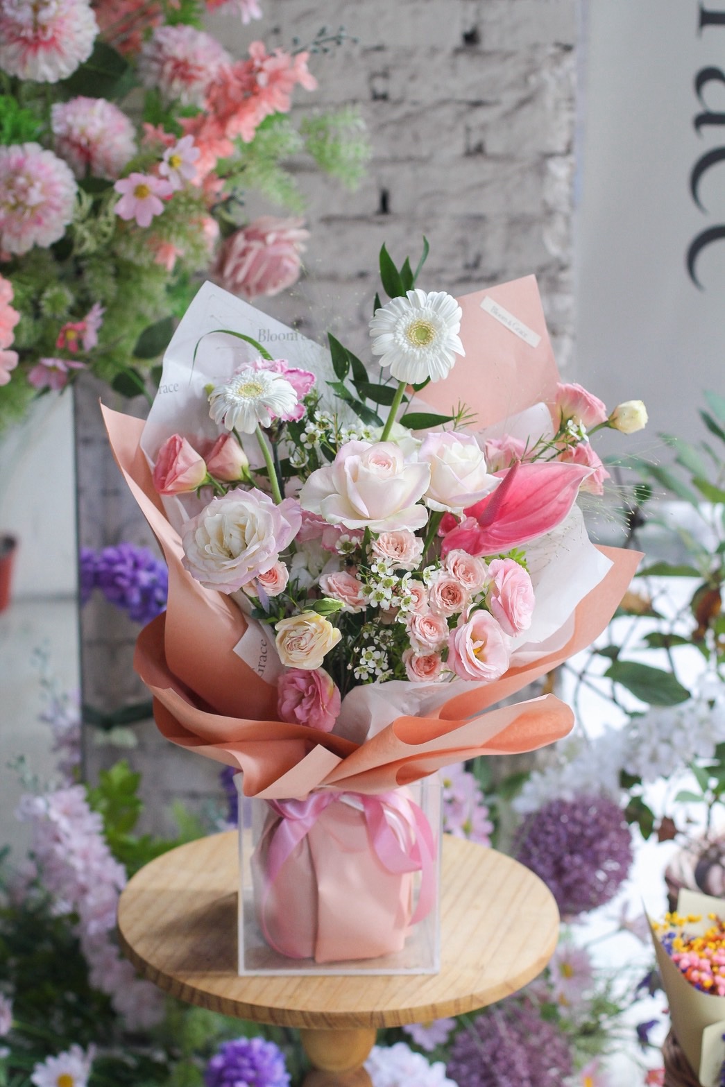 Bloom|粉色中花束